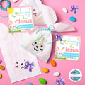 easter treat bag tags for sunday school or christian gifts jesus loves you and so do i tags